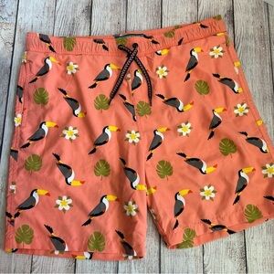 Surf Society Toucan Swim Shorts XL